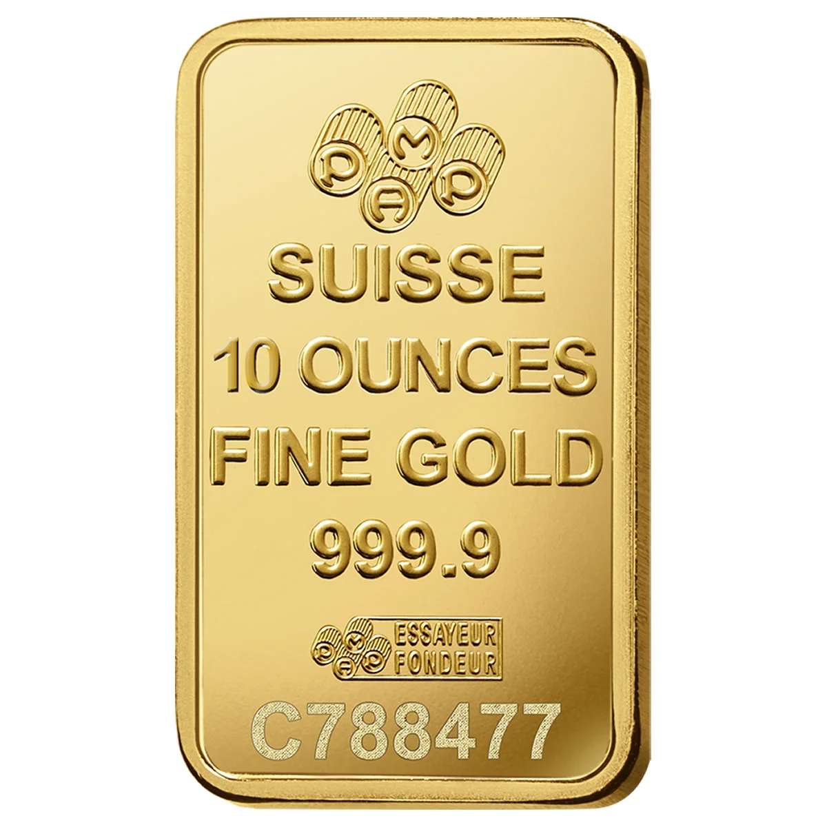 10 oz Gold Bar (type varies)